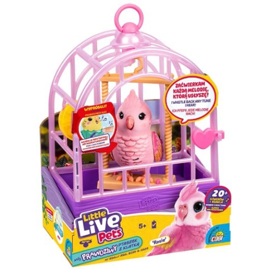 Figurka interaktywna Little Live Pets Mój prawdziwy ptaszek 