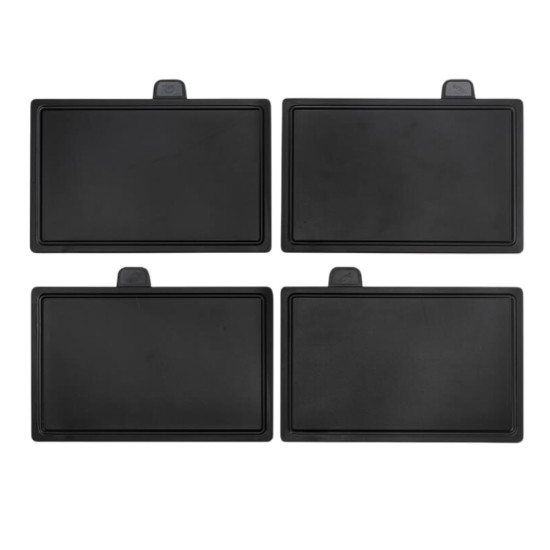 Zestaw noży + desek na podstawce MR-1412-BLACK 