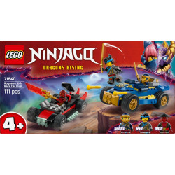 Klocki Ninjago 71840 Pojedynek wyścigowy Rogue kontra Drix 