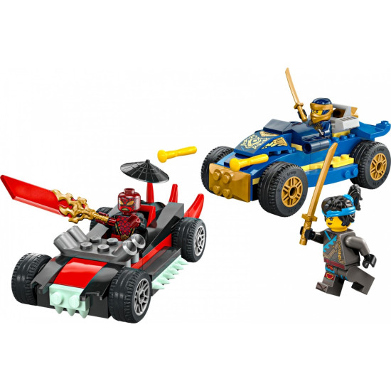 Klocki Ninjago 71840 Pojedynek wyścigowy Rogue kontra Drix 