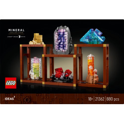Klocki Ideas 21362 Kolekcja minerałów 