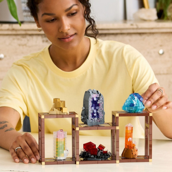 Klocki Ideas 21362 Kolekcja minerałów 