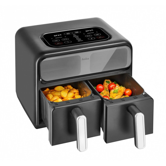 Frytownica beztłuszczowa dwukomorowa AFM 7020 