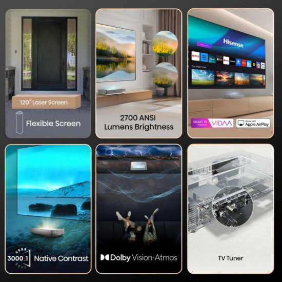 Telewizor Laser TV 120 cali 120L5ND