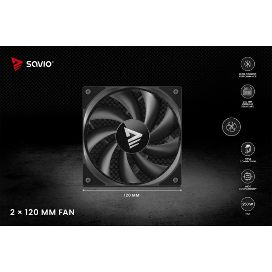 Chłodzenie wodne NOX 240 mm 