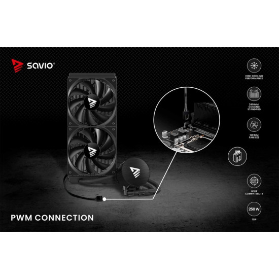 Chłodzenie wodne NOX 240 mm 