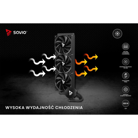 Chłodzenie wodne NOX 360 mm
