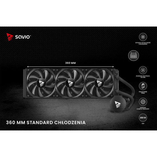 Chłodzenie wodne NOX 360 mm