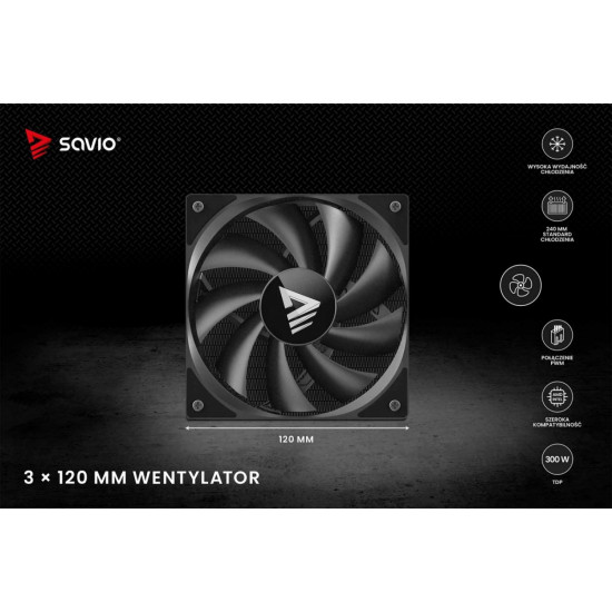 Chłodzenie wodne NOX 360 mm