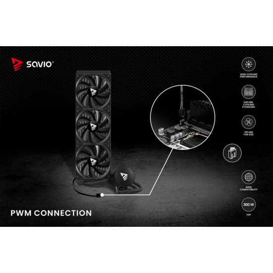 Chłodzenie wodne NOX 360 mm