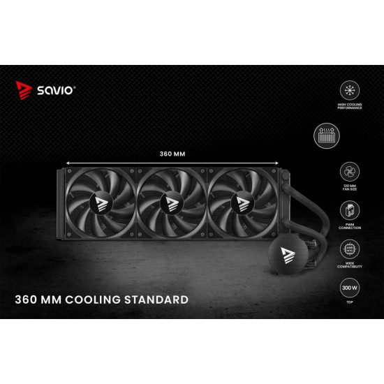 Chłodzenie wodne NOX 360 mm