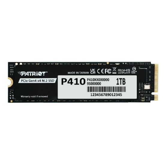 Dysk SSD 1TB P410 PCIe M.2 Gen4 x4 NVMe 1.4 2280 5000/4500MB/s 