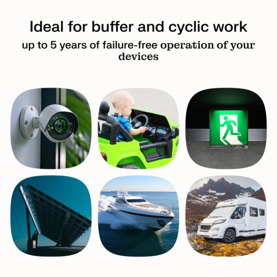 Akumulator AGM VRLA 6V 4,5Ah IP54