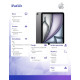 iPad Air 11 cali WiFi 256GB Szary