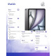 iPad Air 13 cali WiFi 128GB Szary