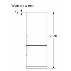 Chłodziarko-zamrażarka KGN39VXBT 