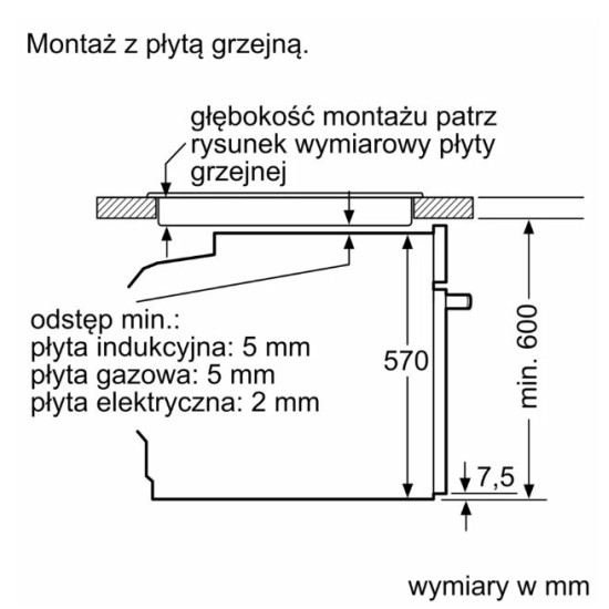 Piekarnik AirFry HBG536EW4 biały