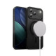 Etui Hybrid Frost MAG Cover iPhone 17 Pro Max MagSafe Czarne