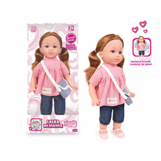 Lalka funkcyjna Natalia w tunice 36 cm