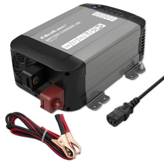 Inteligentna ładowarka Monolith do akumulatorów LiFePO4 AGM GEL  SLA | 10A | 24V 