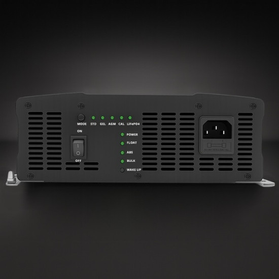 Inteligentna ładowarka do akumulatorów LiFePO4 AGM GEL SLA | 80A | 12V 