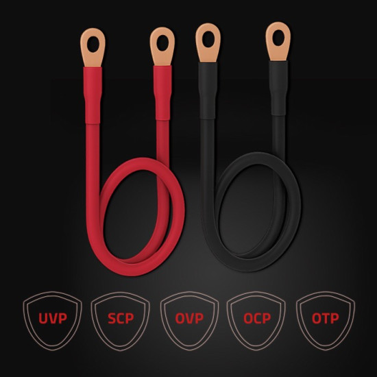 Inteligentna ładowarka do akumulatorów LiFePO4 AGM GEL SLA | 80A | 12V 