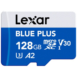 Karta pamiÄci microSD 128GB C10 A2 U3 V30 170MB/s Blue Plus