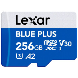 Karta pamiÄci microSD 256GB C10 A2 U3 V30 170MB/s Blue Plus