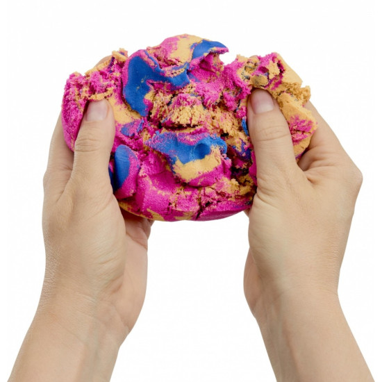 Piasek kinetyczny Wonder Factory Never Dry Sand Bag, Pomarańczowy, czerwony