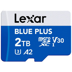 Karta pamiÄci microSD 2TB C10 A2 U3 V30 170MB/s Blue Plus