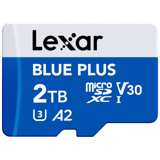 Karta pamiÄci microSD 2TB C10 A2 U3 V30 170MB/s Blue Plus