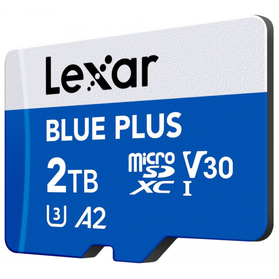 Karta pamiÄci microSD 2TB C10 A2 U3 V30 170MB/s Blue Plus