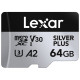 Karta pamiÄci microSD 64GB C10 A2 U3 V30 205/100MB/s Silver Plus