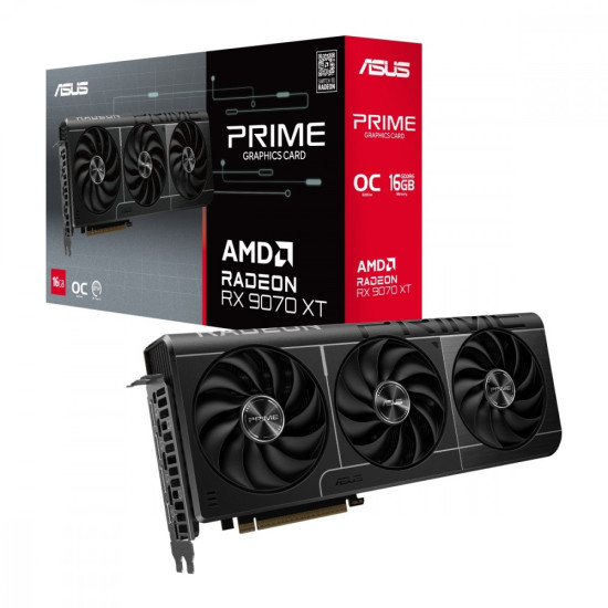 Karta graficzna RX 9070 XT PRIME OC 16 GB GDDR6 256bit DP/HDMI 