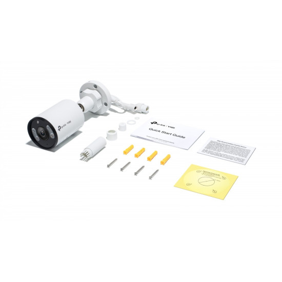 Kamera InSight S385(4mm)  Zewnętrzna, w pełni kolorowa kamera sieciowa VIGI typu Bullet, 8MP 