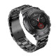 Smartwatch Garett Atom czarny stalowy 