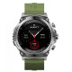 Smartwatch Atom srebrny stalowy
