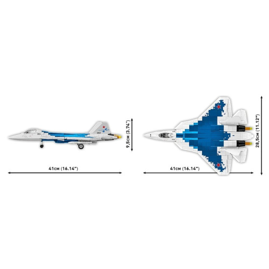 Klocki SU-57 Felon 928 elementów