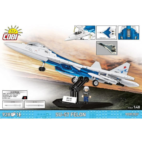 Klocki SU-57 Felon 928 elementów