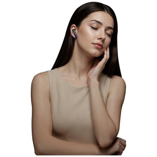 SĹuchawki bluetooth TWS E02 ANC+ENC czarne 