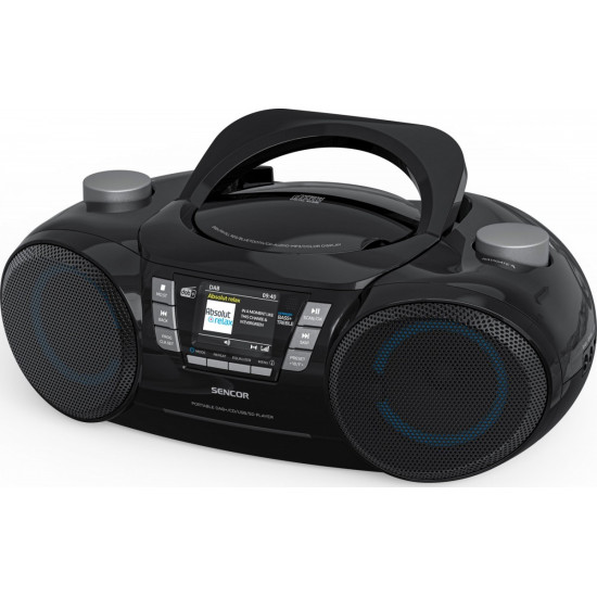 Boombox z DAB+ SPT 6510 odtwarzacz CD/MP3/USB/SD Bluetooth 