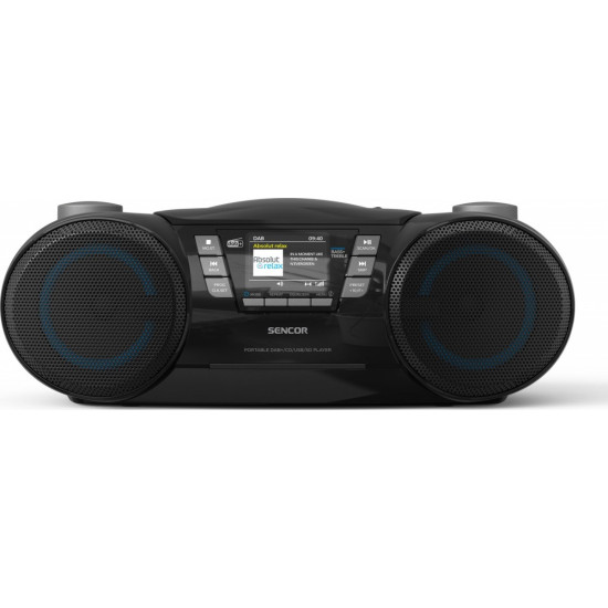 Boombox z DAB+ SPT 6510 odtwarzacz CD/MP3/USB/SD Bluetooth 