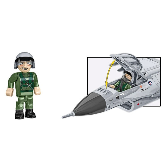 Klocki F-16AM Fighting Falcon 495 elementów