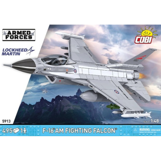 Klocki F-16AM Fighting Falcon 495 elementów