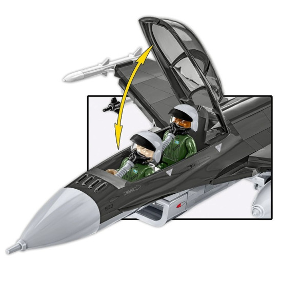Klocki F-16D Fighting Falcon 436 elementow