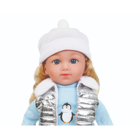 Lalka funkcyjna Natalia w srebrnej kamizelce 