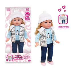 Lalka funkcyjna Natalia w srebrnej kamizelce 
