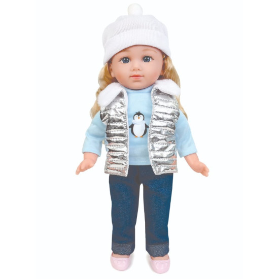 Lalka funkcyjna Natalia w srebrnej kamizelce 