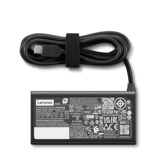 Adapter 65W Standard USB-C AC  Gen 2-EU1/Arabia/Indonesia/ROK 4X21S91187 