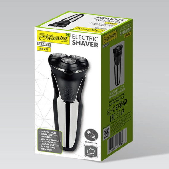 Golarka elektryczna męska USB MR-673 